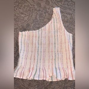 American Eagle Striped Tank - Size L